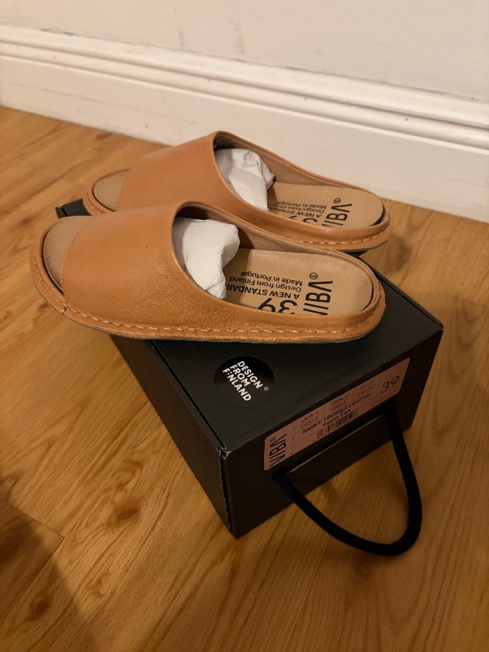 VIBAe Saint Tropez Size 39, Color: Fawn Tan